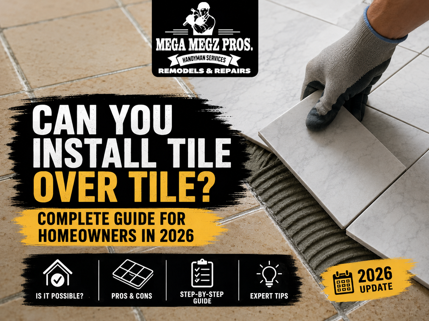 can you install tile over tile