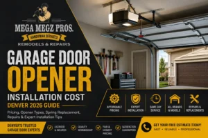 garage door opener installation cost